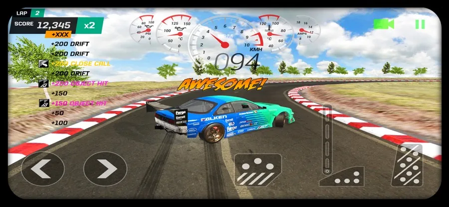 Torque Drift UI/UX design (2 of 10)