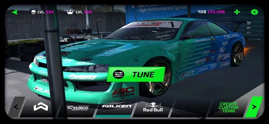 Torque Drift UI/UX design (6 of 10)